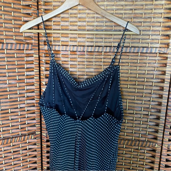 NWT Urban Outfitters “Rosalia” Polka Dot Chiffon Maxi Dress - Picture 5 of 6